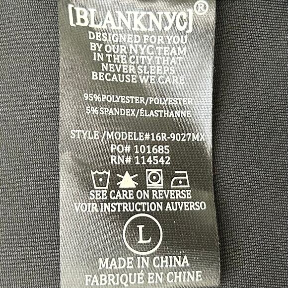 Anthropologie Blank NYC Moto Zipper Cowl Velvet Jacket - Picture 8 of 8